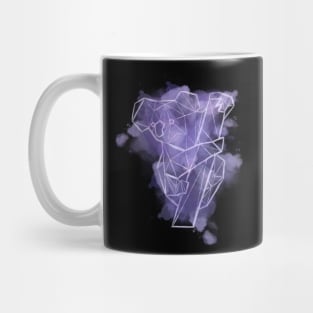 Koala Bear Low Poly Art Watercolor Polygon Mug